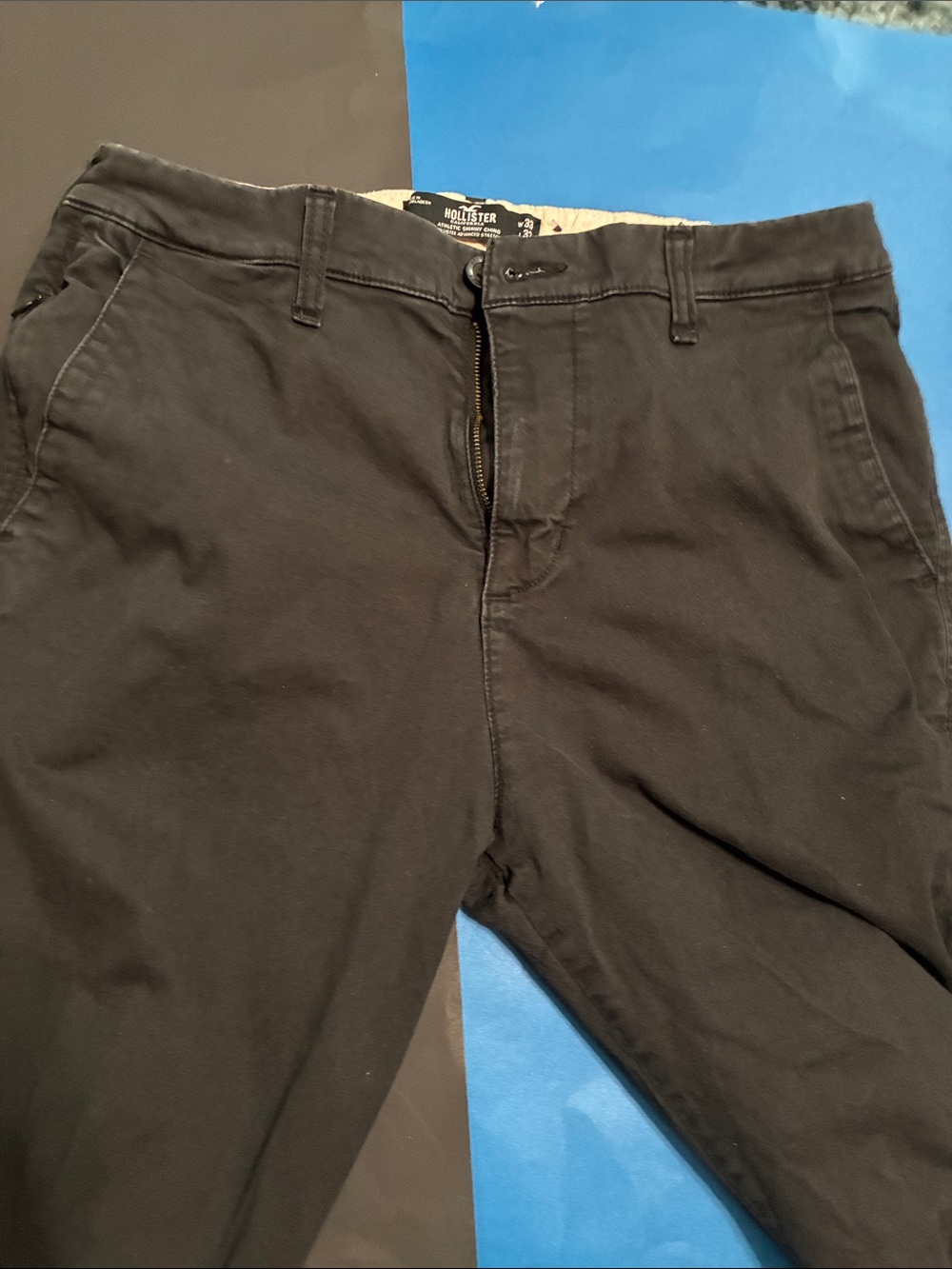 Hollister -ATHLETIC SKINNY CHINOS (select your color) - Picture 8 of 12
